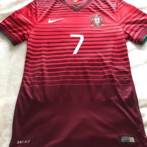 2014 Authentic Nike Ronaldo Portugal World Cup